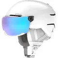 ATOMIC Ski- und Snowboardhelm SAVOR VISOR STEREO - Uni., white heath (M (55-59cm))
