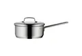 WMF Kasserolle Mini Stielkasserolle mit Deckel, 16 cm, Cromargan® Edelstahl rostfrei 18/10 (1-tlg., 1x Stielkasserolle mit Deckel 16 cm für Herdplatten mit Ø 14,5 cm), Mini