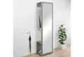 OTTO home Garderobenschrank Paris moderne Garderobenschrank 190cm, mit Kleiderstange und Frontspiegel