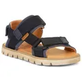 froddo® Ke Flash Trekkingsandale Sommerschuh, Klettschuh, Sandalette, mit drei Klettverschlüssen blau 32 EU