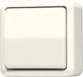 JUNG Wippschalter 606A AP600 Aus-Wechsel weiss 606A (606A)