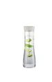 blomus Wasserkaraffe -DRIWA- aus Glas, 1 Liter, Glaskaraffe, Moonbeam, Tropffreies Ausgießen