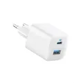Anker Series 3 323 - Netzteil - 33 Watt - Ausgangsanschlüsse: 2 - weiß - Weiß