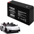 Xtreme Blei-Akku Gel Battery Lead Acid Battery Batterie Akku (6V 12Ah)