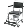 Drive Medical Toilettenstuhl fahrbar TRS 130 mit Eimer Armlehnen schwenkbar +HMV