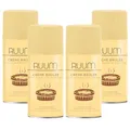 RUUM Lufterfrischer Nachfüller 4er Pack Creme Brülee - Duft Nachfüller kompatibel mit Air Wick Freshmatic, Glade Brise - 4x 250 ml Duftspray für Geruchsneutralisierung & Frische