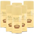 RUUM Lufterfrischer Nachfüller 6er Pack Creme Brulee - Duft Nachfüller kompatibel mit Air Wick Freshmatic, Glade Brise - 6x 250 ml Duftspray für Geruchsneutralisierung & Frische