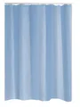 RIDDER Duschvorhang Textil Madison hellblau 120x200 cm