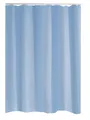 RIDDER Duschvorhang Textil Madison hellblau 120x200 cm Duschvorhang, Vorhang, Du