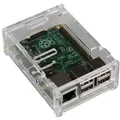 Gehäuse für Raspberry Pi Typ B+, 2 B und 3, transparent