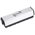Dynavox Plattenbürste mit Wandhalterung, Samtpuk, Carbonfasern, LP Bürste