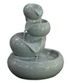Zimmerbrunnen Malahi Wasserspiel aus Keramik Ø 21,5 cm Höhe 24.5 cm, Dehner