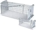 Windhager Mäusegitter Drahtkasten Mause- und Rattenfalle, 20x95x92 cm, 1-St., tierfreundliche Lebendfalle erhältlich in unterschiedlichen Größen
