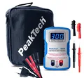 PeakTech P 5002 – LED Tester 0-300V DC, LED Lampen und Bauteil Prüfer mit Softanlauf, TV Backlight Beleuchtungstester inkl. Zubehör,Testwerkzeug,Licht Reparatur,Automatische Ausgangsspannung