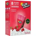 SUN LOLLY Wassereis Himbeere 12 Kartons à 8 x 60ml (480ml) Eis