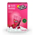 (5,08€/1l) Sun Lolly Himbeere, Wassereis, 8 Packungen