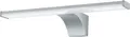 EGLO LED Wandlampe Pandella 2, Spiegelleuchte mit Bewegungsmelder, Wandleuchte aus Kunststoff, Badezimmer Lampe in Silber, Chrom, Weiß, IP44, L 40 cm