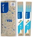 PILOT - FriXion Ersatzminen 0.7 - 2 Sets mit 3 Minen - FriXion Nachfüllminen mit Radierbarer Tinte - Kompatibel mit FriXion Ball & Clicker - Hellblau - Mittlere Spitze (6 Minen)