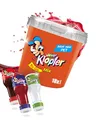 Kleiner Klopfer PET Bucket To Go I 18 Mini Liköre à 20 ml I 3 beliebte Sorten Sauerkirsch, Feige & Pfläumchen im PET-Mix I 16 % Vol. I Likör-Mix für Geburtstag & Karneval