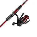 , 198 cm KohlenstofffaserSpinnrute und RollenCombo, Graphit mit Graphitspitze...