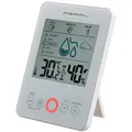 PEARL Digital-Hygro-/Thermometer mit Schimmel-Alarm & Komfort-Anzeige, weiß