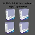 Ultimate Guard - Toploader - 35 pt - 4 x 25 Stück - Neu & OVP