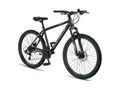 Licorne Bike Guide Premium Mountainbike in 20, 24 und 26 Zoll - Fahrrad für Mädchen, Jungen, Herren und Damen - Shimano 21 Gang-Schaltung, Kinderfahrrad, Kinder Farbe:Schwarz/Blau;Zoll:27.5