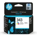 HP 343 Cyan/Magenta/Gelb Original Tintenpatrone, Standardertrag, Cyan, Magenta, Gelb, Tinte auf Farbstoffbasis, 1 Stück(e), 330 Seiten