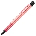 Lamy AL-star flamingo Kugelschreiber - leichter Kuli mit transparenten, ergonomischen Griff & Gehäuse aus Aluminium - inkl. Großraummine M 16 in schwarz