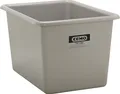 Cemo Lagerbehälter 700 l 132 x 97 x 81 cm, GFK, rechteckig, grau, 1164 000000000001295148