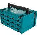 Makita P-84327 MAKSTOR 3.12, 12 einrastbare Schubladen inklusive Trennwände, verknüpfbar an Koffersystem, mit Tragegriff, 395 x 295 x 215 mm (LxBxH)