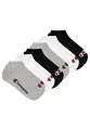 Champion 6 Paar Sneaker Socken Gr. 35-46 Unisex Sneaker Kurzsocken, Farbe:882 - grey/white/black, Socken & Strümpfe:39-42