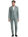 Steffen Klein Herren Designer Anzug - Slim Fit - Größe 46 - Zweiteiler Business Anzug - Salbei