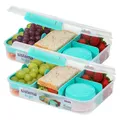 Sistema Bento Box Brotdose 1.48L mit Fächern | Lunchbox Kinder & Erwachsene
