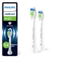 Philips Sonicare W2 Optimal White, Original Ersatzbürstenköpfe, Weiß, 2er-Pack, HX6062/87