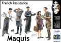 Master Box 3551 Maquis, French Resistance Figuren in 1:35 Bausatz Neu+OVP