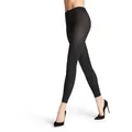FALKE Strickstrumpfleggings Cotton Touch Leggings mit hohem Baumwollanteil (1 St) mit hohem Baumwollanteil schwarz M