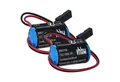 vhbw Batterie passend für Siemens Simotion 840D, 810DE, 840Di, 840DE, 810D, Akku Batterie Li-MnO2 900 mAh (3 V, 2 St), Leistungsfähige Ersatz-Batterie für Industrie Controller