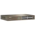 Tenda TEG1016D 16-Port 10/100/1000 Mbps unmanaged Gigabit Ethernet Switch blau - Blau