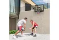 SPORTNOW Basketballständer Wandbefestigter (Basketballkorb, 1-St., Basketball Board), für Erwachsene, für Outdoor & Indoor, Schwarz