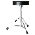 D4000 Drumhocker, Einstrebig, Runde Sitzfl., Vinyl, Höhenverst. 500-630mm, Inkl.
