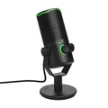 Quantum Stream Studio Tischmikrofon Kabelgebunden 192 kHz USB (Schwarz)
