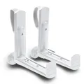 LECHUZA® Zubehör BALCONERA Balkonkastenhalter Weiß 2er Set