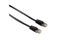 Hama 5m Netzwerk-Kabel Cat5e STP Lan-Kabel Schwarz LAN-Kabel, RJ45, Kein (500 cm), Patch-Kabel Cat 5e Gigabit Ethernet
