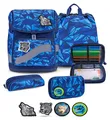 Belmil Smarty Plus Premium Schulranzen Set 5-teilig "Glacier Blue"