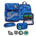 Belmil Premium Smarty Plus Schulranzenset 5-teilig - "Glacier Blue" Koffer24