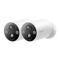 TP-LINK Tapo C425 Batteriebetriebene Sicherheitskamera für den Außenbereich 2er Pack