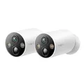 Tapo C425 Außenkamera Akku, 2-Pack | Überwachungskamera aussen mit Magnetische Basis, 2K Auflösung, WLAN, 10000-mAh-Akku, 150° FOV, Kein Hub erforderlich, Unterstützt Solarpanel, Alexa-kompatible