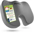 feela Sitzkissen Orthopädisches Kissen – Ergonomisch, 3 Härtegrade bei Rückenschmerzen, Fördert gesundes Sitzen & entlastet Rücken – Zuhause, Büro & unterwegs