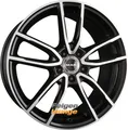 4x MAK EVO Black Mirror Face 9x18 ET50 5x112 Alufelgen 18 Zoll